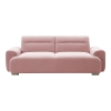 Kαναπές-κρεβάτι τριθέσιος Harmonious pakoworld μπουκλέ ροζ 223.5x92x81εκ Pakoworld 074-000033