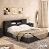 Κρεβάτι διπλό OLYMPUS pakoworld χρώμα wenge 160x200εκ Pakoworld 123-000036