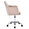 Καρέκλα γραφείου εργασίας Xever pakoworld βελούδο ροζ Pakoworld 127-000034