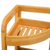 Ραφιέρα επιδαπέδια 3όροφη Jabez pakoworld bamboo φυσικό 23x23x61εκ Pakoworld 199-000141