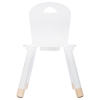 Παιδική καρέκλα Playful pakoworld λευκό 32x31.5x50εκ Pakoworld 199-000471