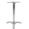 Βάση τραπεζιού bar μεσαίου ύψους Greet pakoworld αλουμινίου τρίνυχη 59x59x72εκ Pakoworld 217-000014