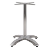 Βάση τραπεζιού μπαρ μεσαίου ύψους Greet pakoworld αλουμινίου τετράνυχη 62x62x72εκ Pakoworld 217-000015