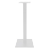 Βάση τραπεζιού bar Staid  pakoworld μεταλλική λευκή 40x40x94εκ Pakoworld 217-000036