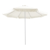Ομπρέλα επαγγελματική Nagida pakoworld μονοκόμματος ιστός αλουμίνιο Φ3m εκρού Pakoworld 218-000006
