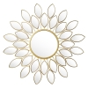 Καθρέπτης Flower pakoworld χρυσό 83x2.5x83εκ Pakoworld 233-000002