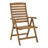 Πολυθρόνα 5 θέσεων Warmo pakoworld πτυσσόμενη ξύλο ακακίας φυσικό 62x66x110εκ Pakoworld 282-000007