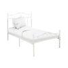 Κρεβάτι Yorick pakoworld λευκό μεταλλικό 90x190x99εκ Pakoworld 285-000006