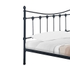 Κρεβάτι Beowulf pakoworld μαύρο μεταλλικό 140x190x102εκ Pakoworld 285-000017