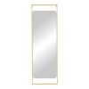 Καθρέπτης Piza Inart χρυσό μέταλλο 45x2x140εκ Pakoworld 298-000030
