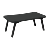 Τραπεζάκι για Laptop Rahe pakoworld ανθρακί μελαμίνης-μαύρο μέταλλο 60x35x23εκ Pakoworld 321-000045