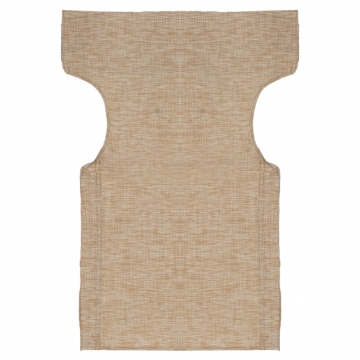 Διάτρητο πανί pakoworld επαγγελματικό πυκνότητας 2x1 για πολυθρόνα σκηνοθέτη χρώματος μπεζ-εκρού