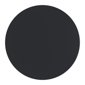 Επιφάνεια τραπεζιού Scenic pakoworld Werzalit μαύρο Φ70εκ πάχους 35mm