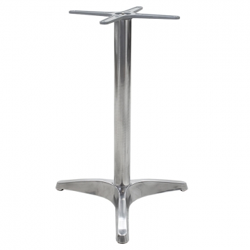 Βάση τραπεζιού Hip pakoworld αλουμινίου τρίνυχη 52x52x72εκ