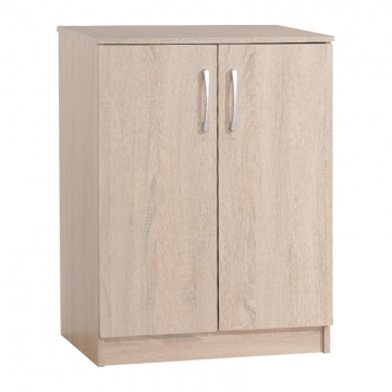 Παπουτσοθήκη-ντουλάπι Shordo pakoworld μελαμίνη σε φυσικό χρώμα 60x40.5x80εκ