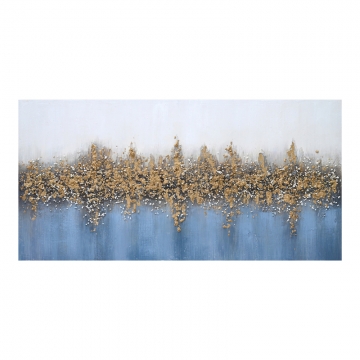 Πίνακας σε καμβά Goldy Inart 120x3x60εκ