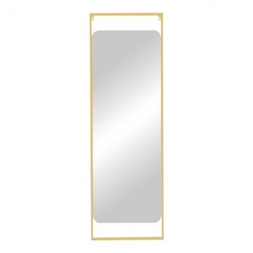 Καθρέπτης Piza Inart χρυσό μέταλλο 45x2x140εκ